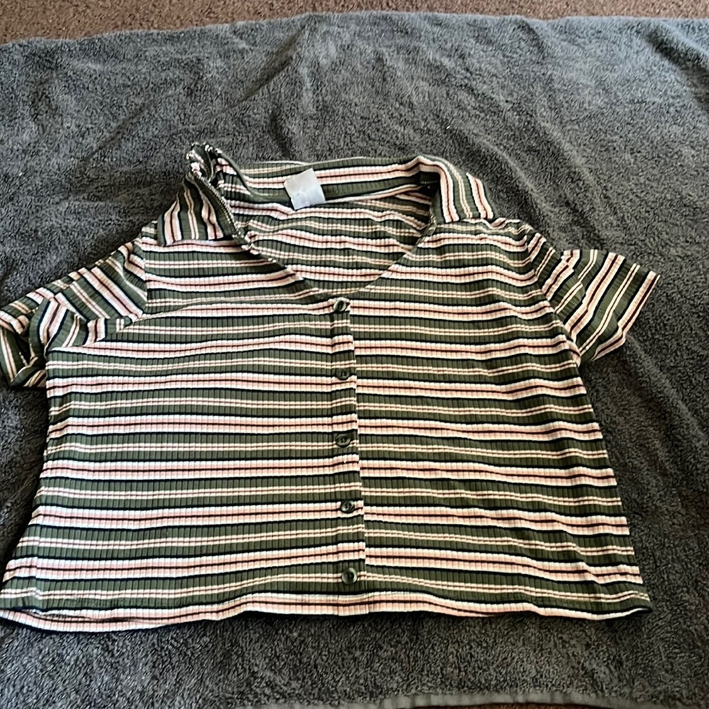 NoBo striped crop top (not worn)